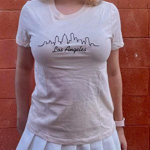 Beige "Los Angeles" T-Shirt